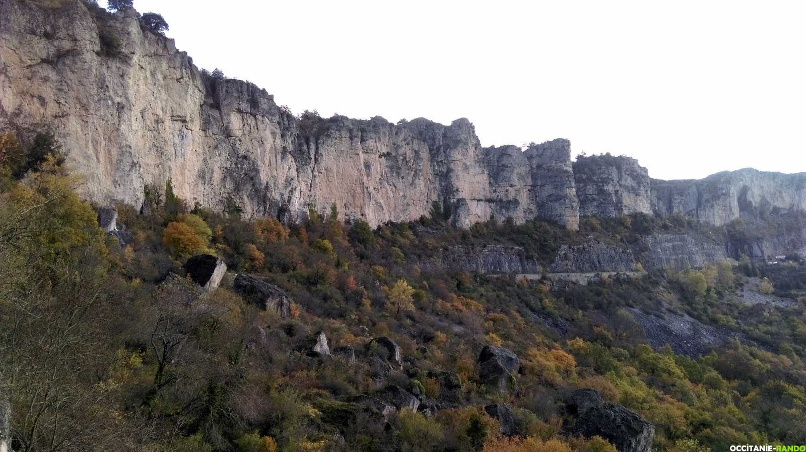 Occitanie-rando - Randonnée - Hérault - Les falaises de l'Escalette - Pégairolles-de-l'Escalette