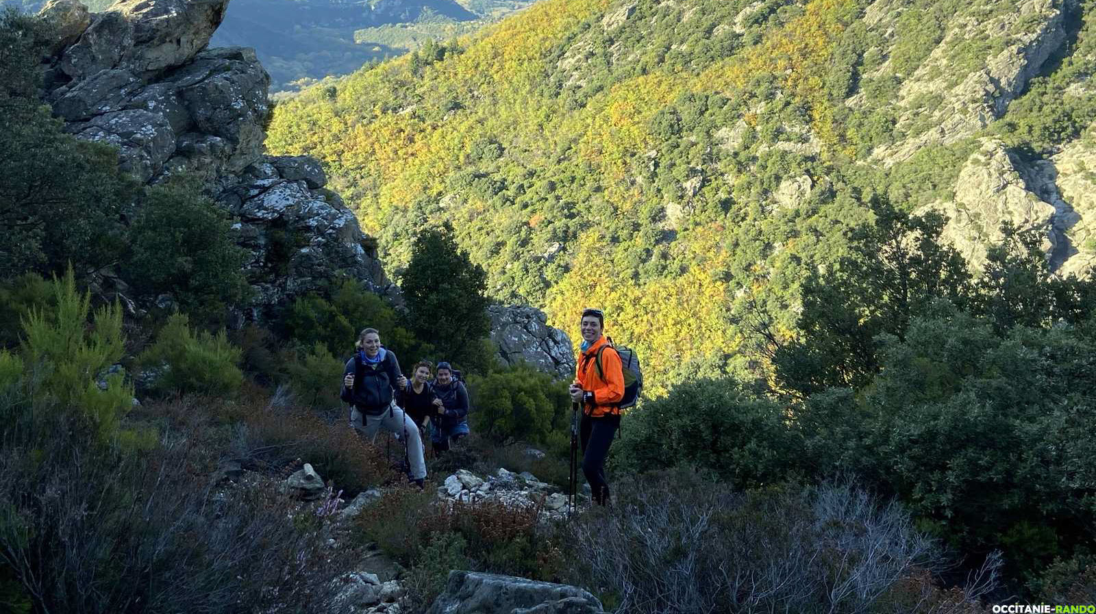 Occitanie-rando - Randonnée pédestre - Trekking - Hérault - Caroux - Piste de la Buffe - Escandorgue - Roqueredonde