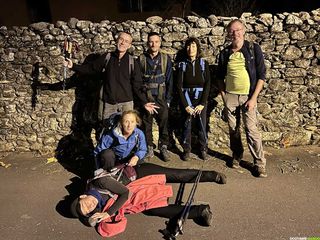 Randonnée sportive avec la team sur le tour de la montagne du Haut-Languedoc - boucle du Caroux