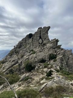 Le roc du Caroux version sportive depuis Saint-Martin-de-l'Arçon