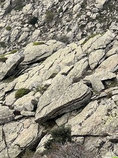 Le roc du Caroux version sportive depuis Saint-Martin-de-l'Arçon