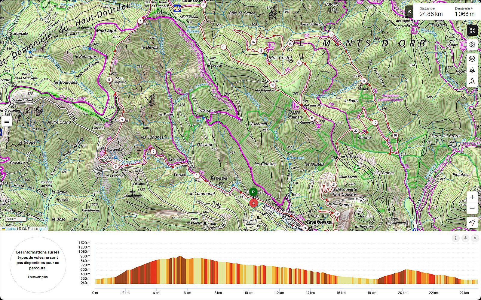 Occitanie-rando - Trekking - Hérault - Graissessac - 5 sommets - Devois - Espaze Occitanie-rando - Trekking - Hérault - Graissessac - 5 sommets - Devois - Espaze