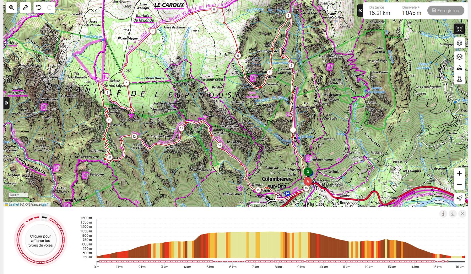 Occitanie-rando - Trekking - Hérault - Caroux - Colombières-sur-Orb - Les gorges de Colombières - Esquino d'Aze - Cadiol - Rouquayrol - le Bastion Occitanie-rando - Trekking - Hérault - Caroux - Colombières-sur-Orb - Les gorges de Colombières - Esquino d'Aze - Cadiol - Rouquayrol - le Bastion