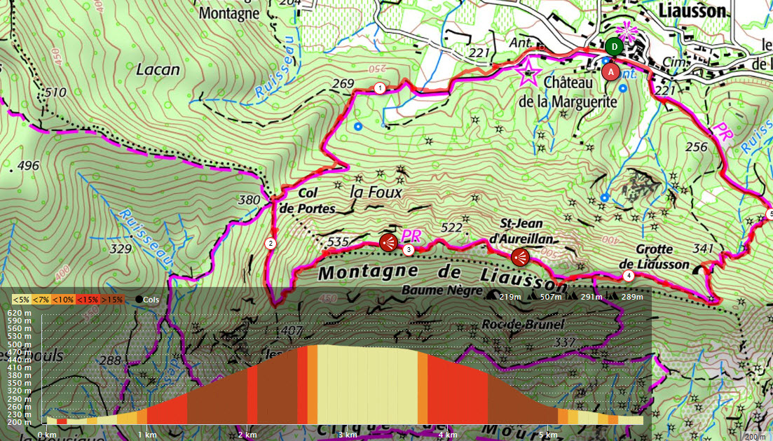 Occitanie-rando - Randonnée pédestre - Hérault - Liausson - Le mont Liausson 