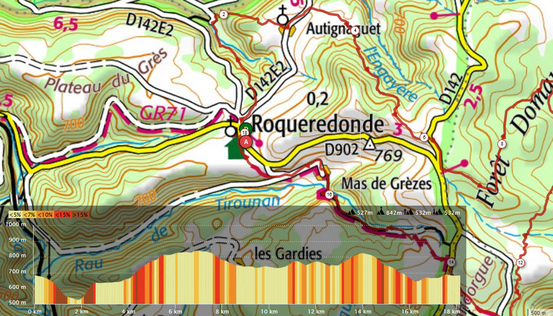 Occitanie-rando - Randonnée pédestre - Hérault - Roqueredonde - Le plateau de l'Escandorgue