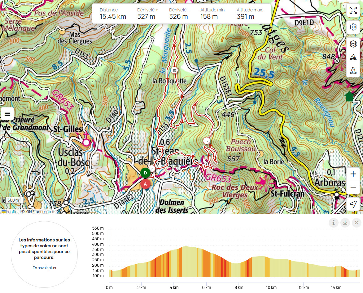 Occitanie-rando - Randonnée pédestre - Hérault - Saint-Jean-de-la-Blaquière - Bois de Latude Occitanie-rando - Randonnée pédestre - Hérault - Saint-Jean-de-la-Blaquière - Bois de Latude