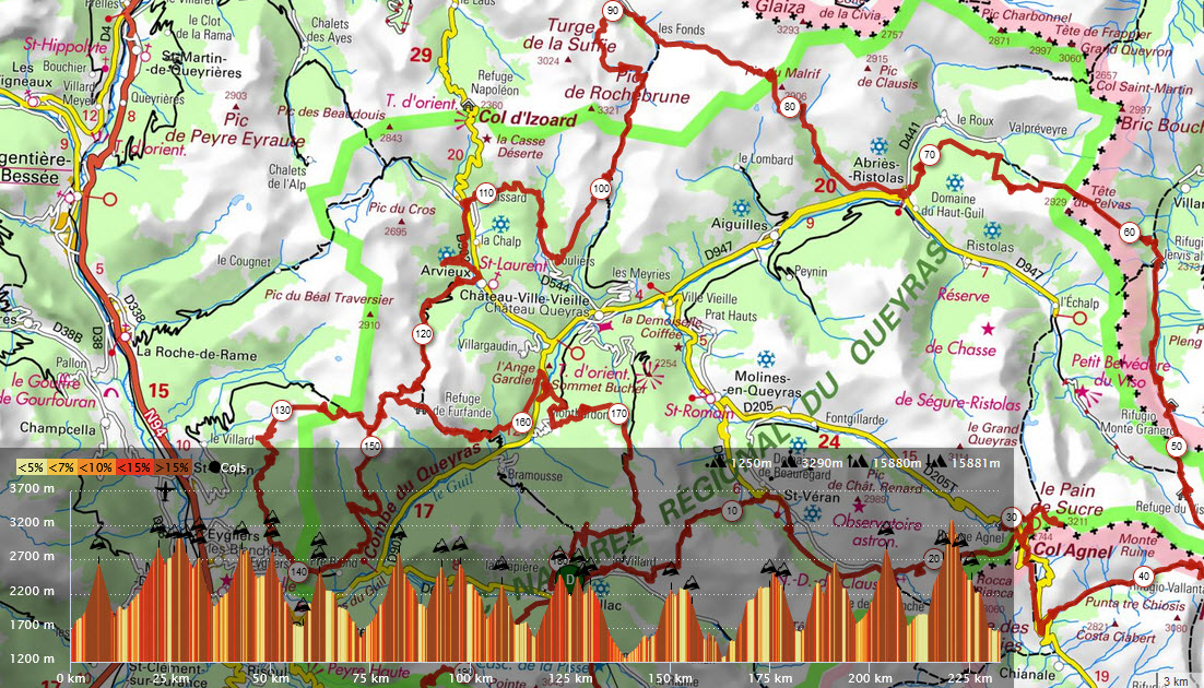 Occitanie-rando - Randonnée itinérante - Hautes-Alpes - Tour du Queyras - GR®58 - Pain de Sucre - Dent de Ratier - Font Sancte - GR®541