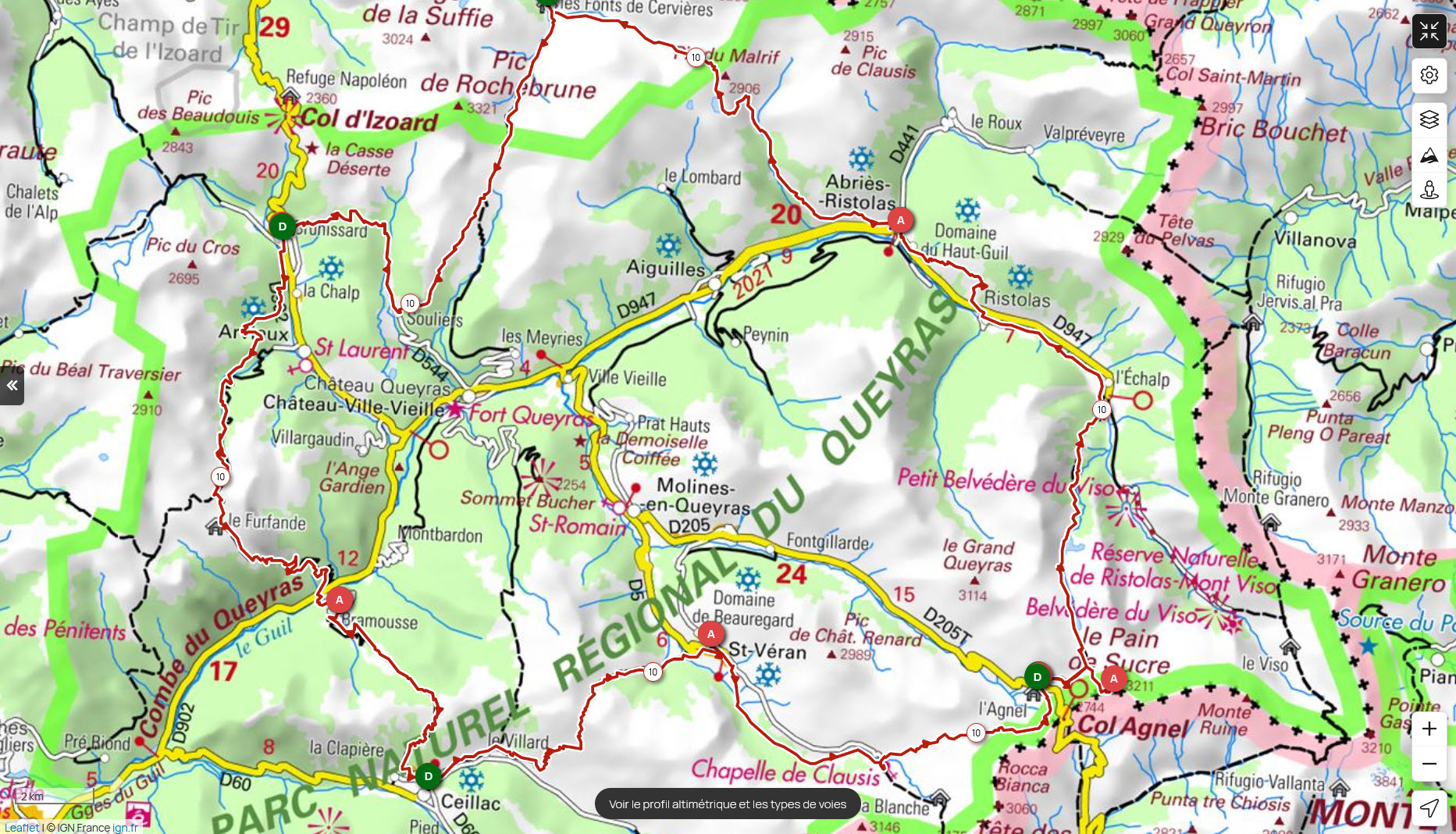 Occitanie-rando - Randonnée itinérante - Hautes-Alpes - GR58 - Tour du Queyras - Pain de Sucre - 7 jours
