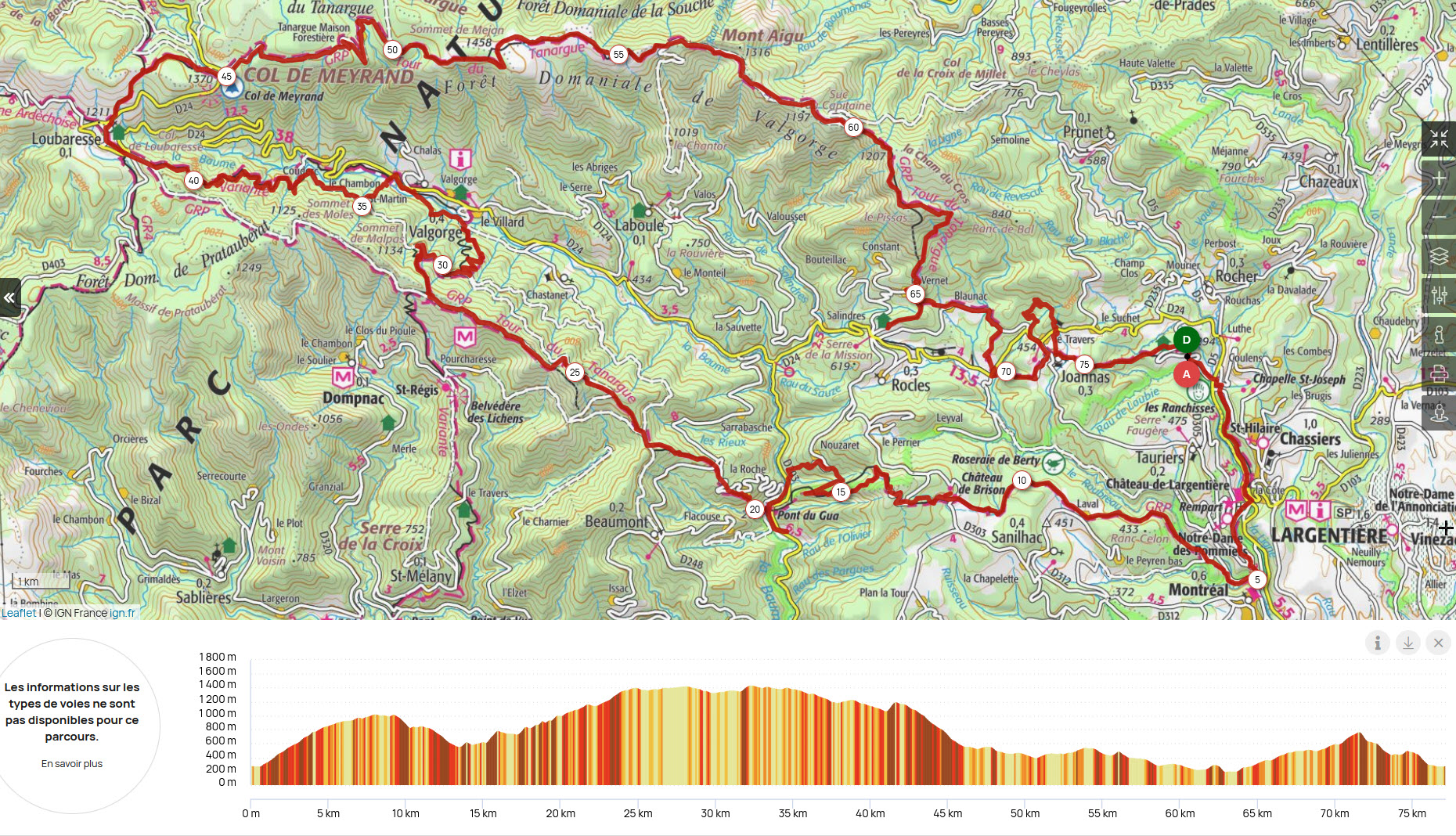 Randonnée itinérante - Tour du massif du Tanargue - Cévènnes - Ardèche - 4 jours