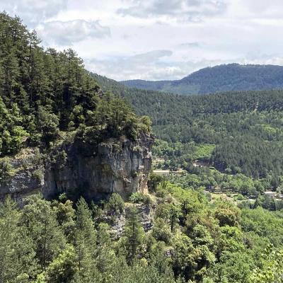 Occitanie Rando Randonnee Herault Gourgas Bout Du Monde Causse Larzac Grotte Vire 19