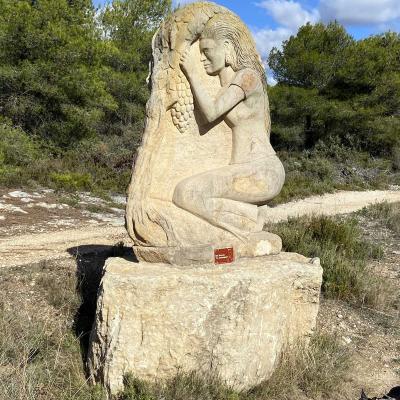 Occitanie Rando Randonnee Montagnac Art Nature Sculptures Vallee Herault 27