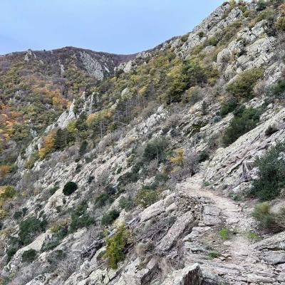 Occitanie Rando Trekking Chemin Legendes 1000 Marches Haut Languedoc 75