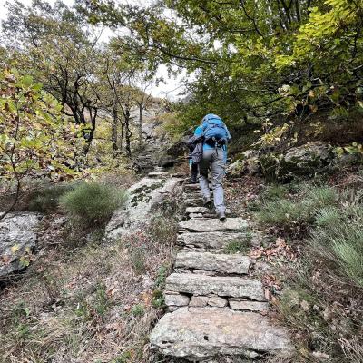 Occitanie Rando Trekking Chemin Legendes 1000 Marches Haut Languedoc 86