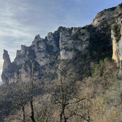 Occitanie Rando Aveyron Trekking Gorges Dourbie Causse Noir 75