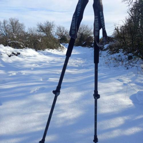 Occitanie Rando Randonnee Roqueredonde Foret Escandorgues Neige 03