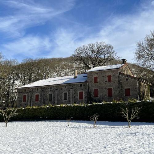 Occitanie Rando Randonnee Roqueredonde Foret Escandorgues Neige 34