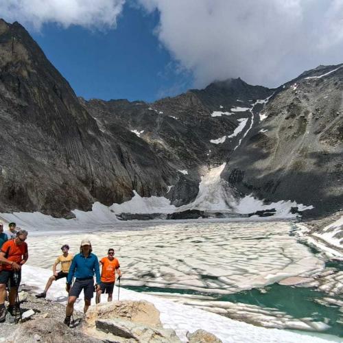 Occitanie Rando Rando Itinerante Tour Mont Blanc Integral 11jours Bivouac Trek 09