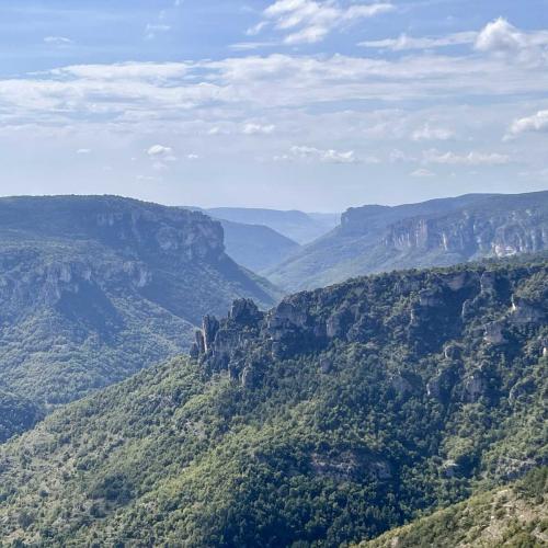 Occitanie Rando Trekking Roque Sainte Marguerite Causse Noir Vallee Dourbie Millau 83