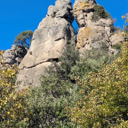 Occitanie Rando Randonnee Herault Saint Saturnin Rocher Deux Vierges 39