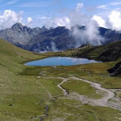 Occitanie Rando Randonnee Hautes Alpes Queyras Echalp Lac Egorgeou Baricle 119