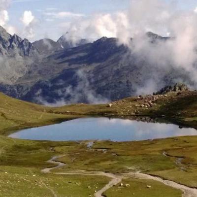 Occitanie Rando Randonnee Hautes Alpes Queyras Echalp Lac Egorgeou Baricle 121